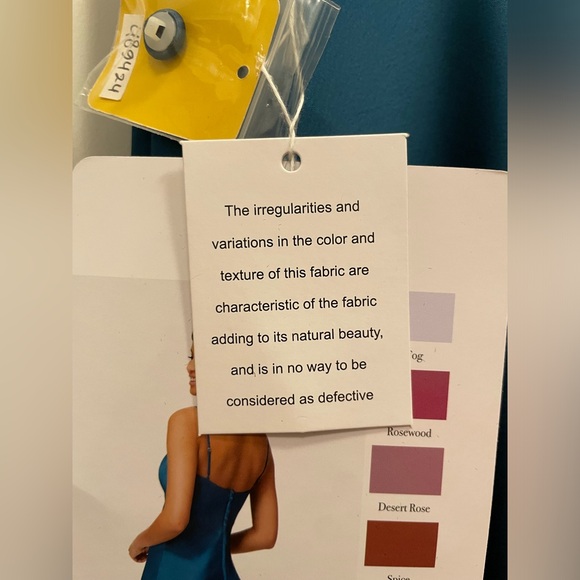 Morilee Style 21721 Midi Silky Satin Bridesmaid Dress - Size 6 - Teal - Picture 11 of 16